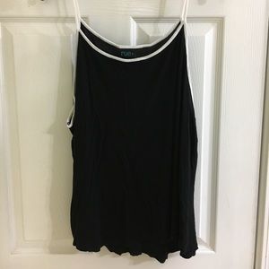 black tank top